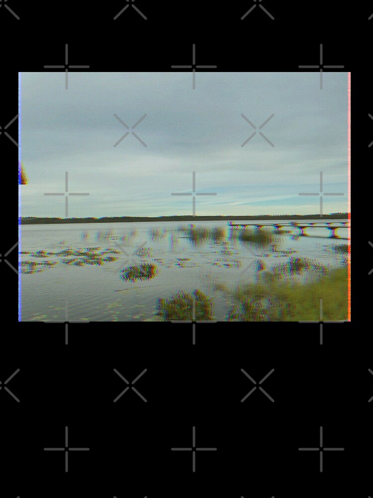 Glitched creepy lake by This That and the Other