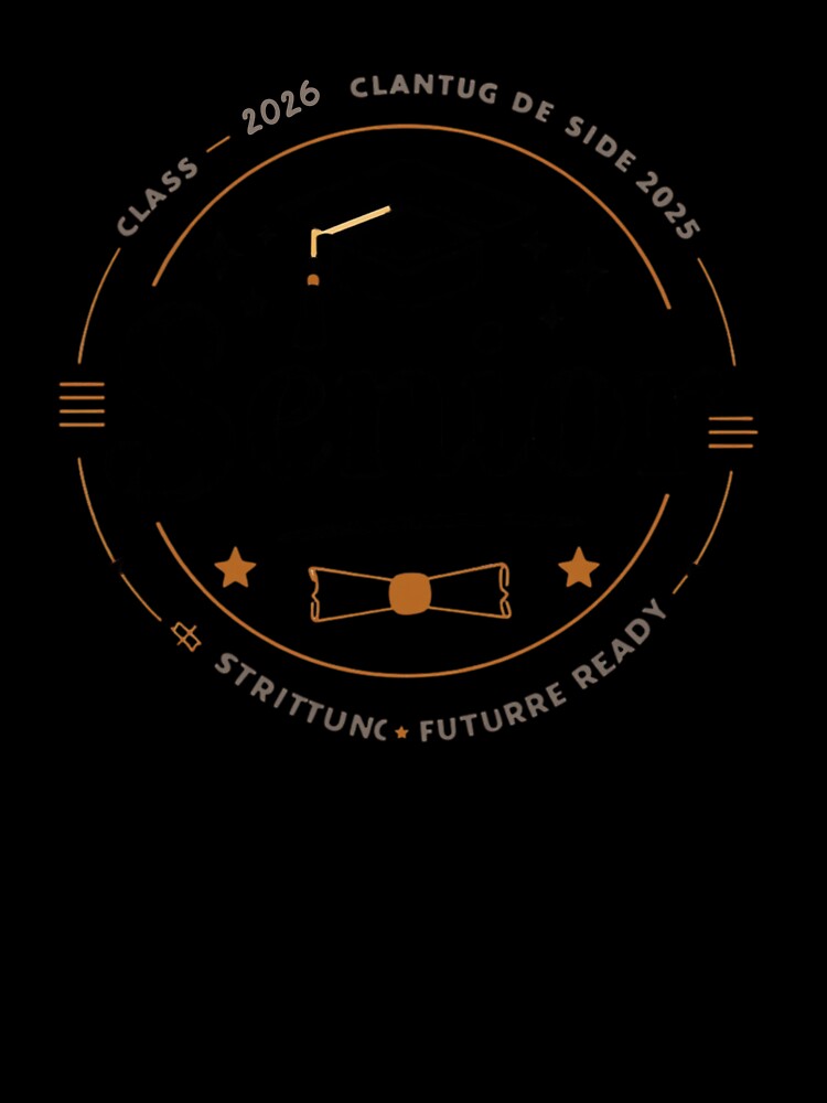 Senior Class of 2026 Graduation Circle Design by Naro Hive