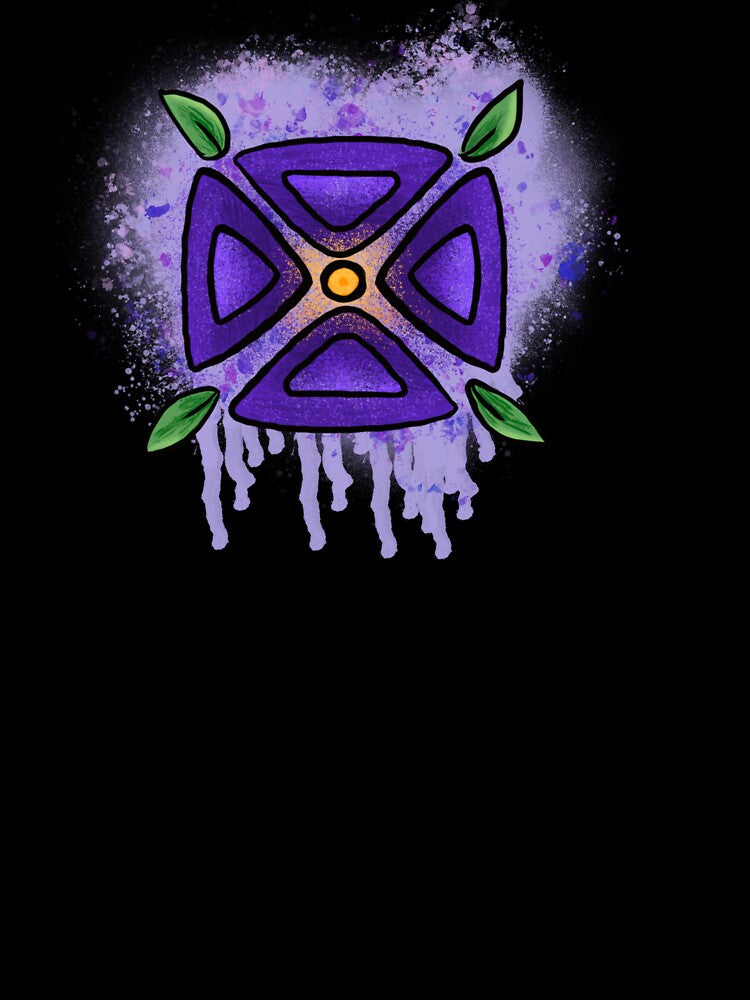 Métis Flower by Art By B.T