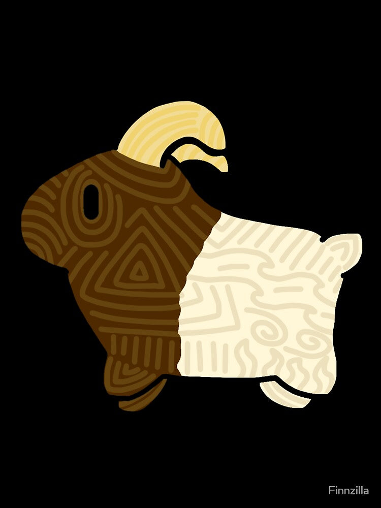 Patterned Goat by Finnzilla