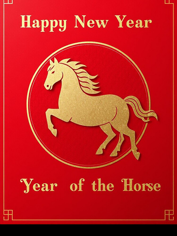 2026 Chinese Year Of The Horse by LCPcreations