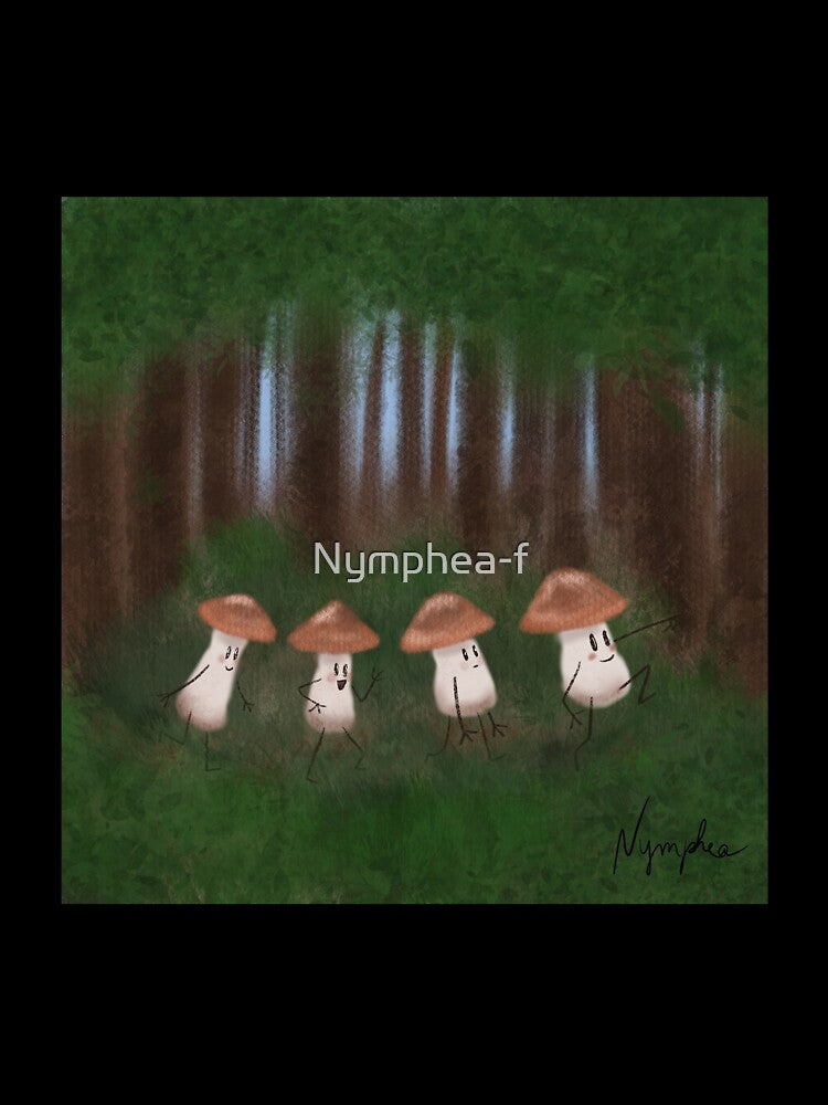 Mushroom walk by Nymphea-f