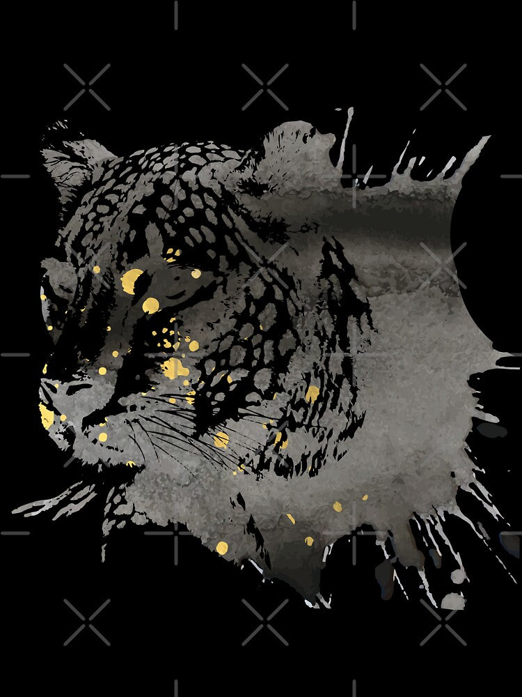 Leopard in watercolor by BossLadyNix