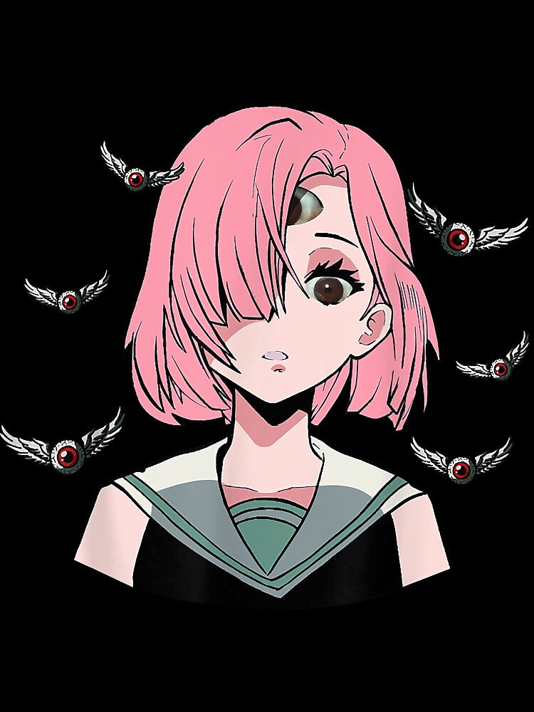 Weirdcore Aesthetic Human Third Eye Anime Girl Strangecore by ShanteWoodley