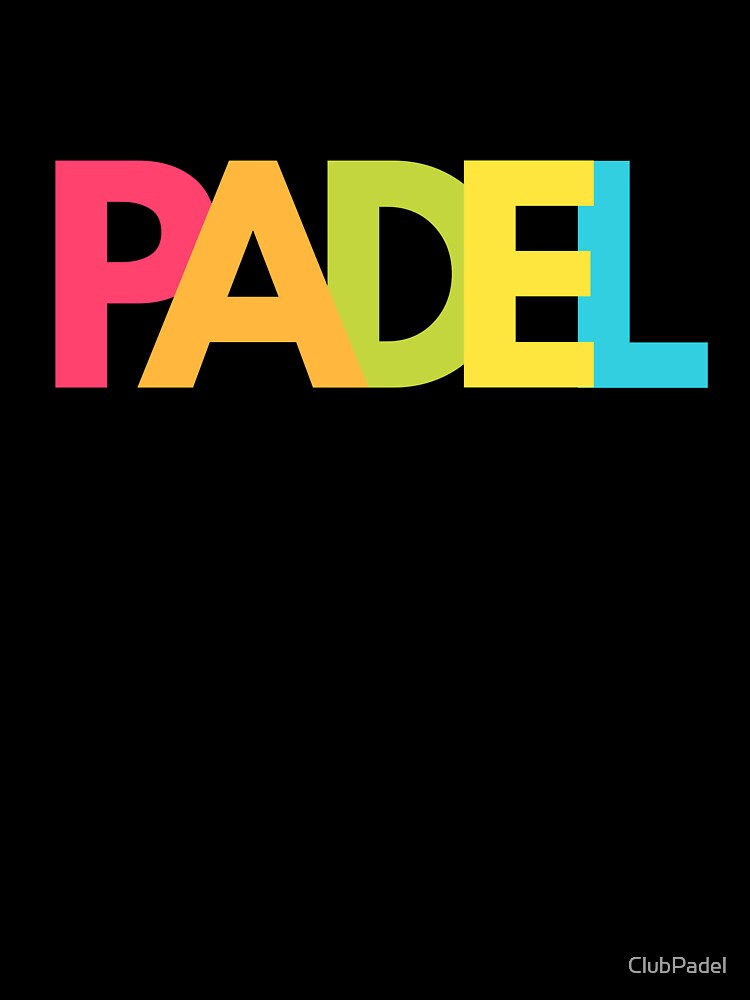 Padel Colourful Design by ClubPadel