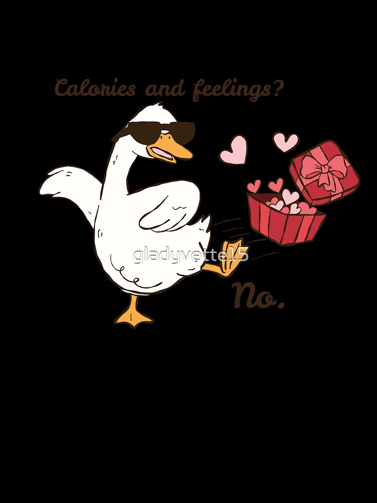 Calories and feelings? No. by gladyvette15
