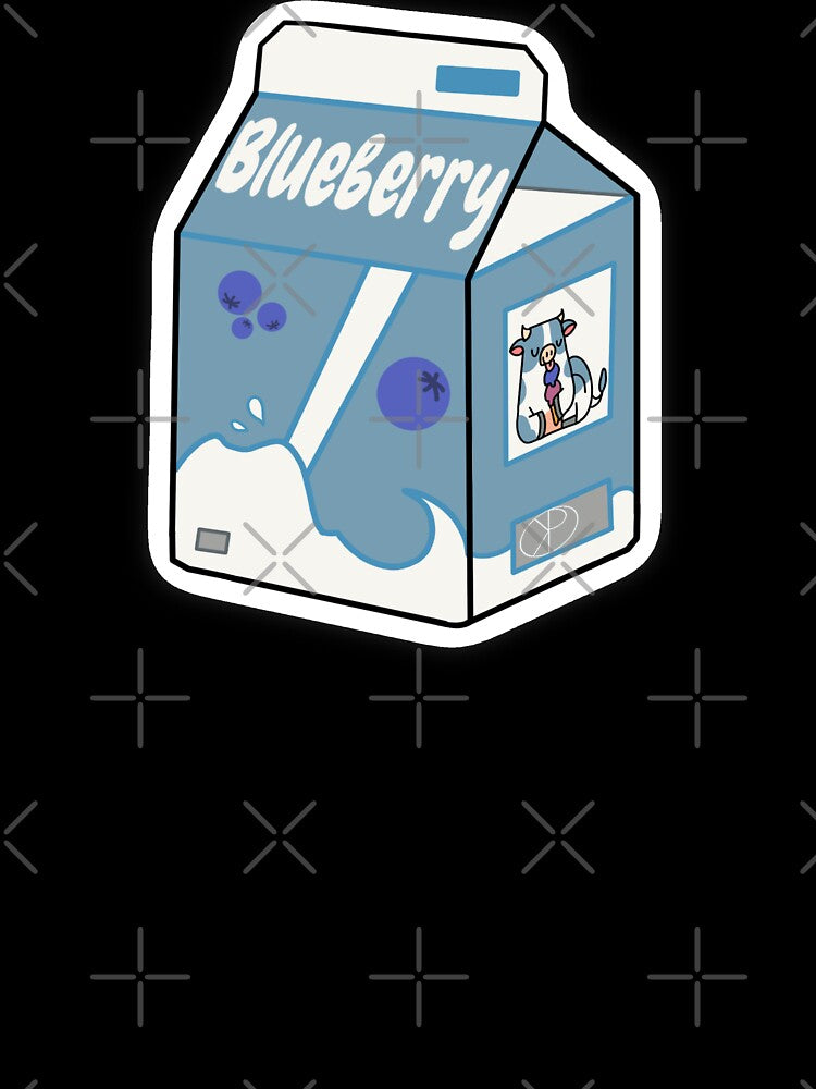 Blueberry milk by mrstomlinhood