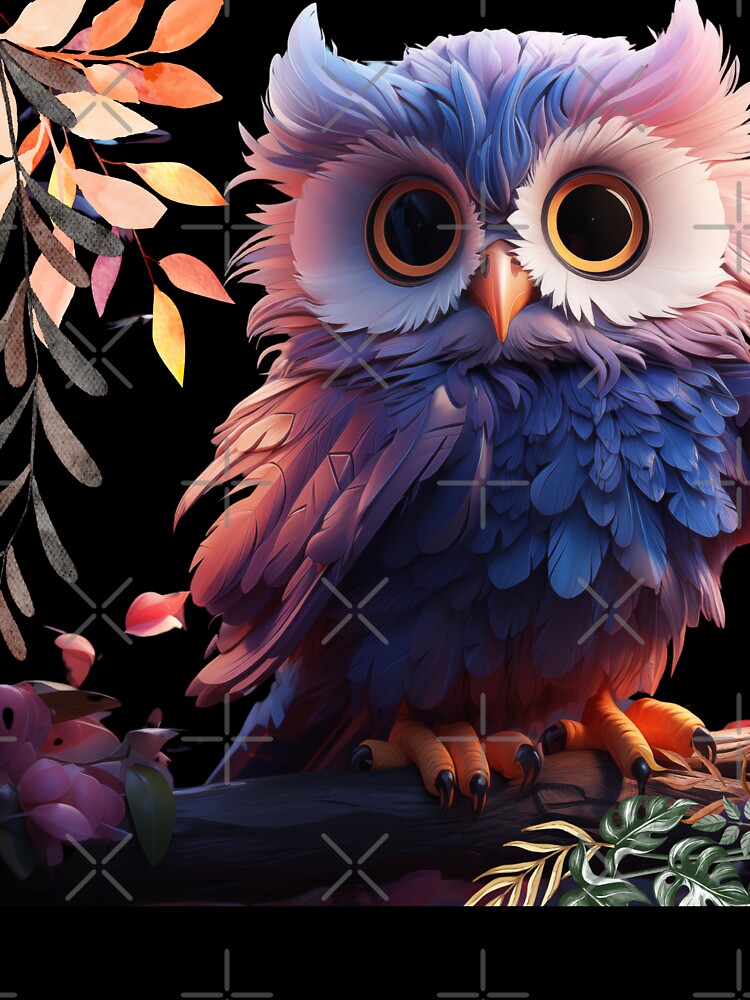 Cutie Owl #5 by DesignVistaHub