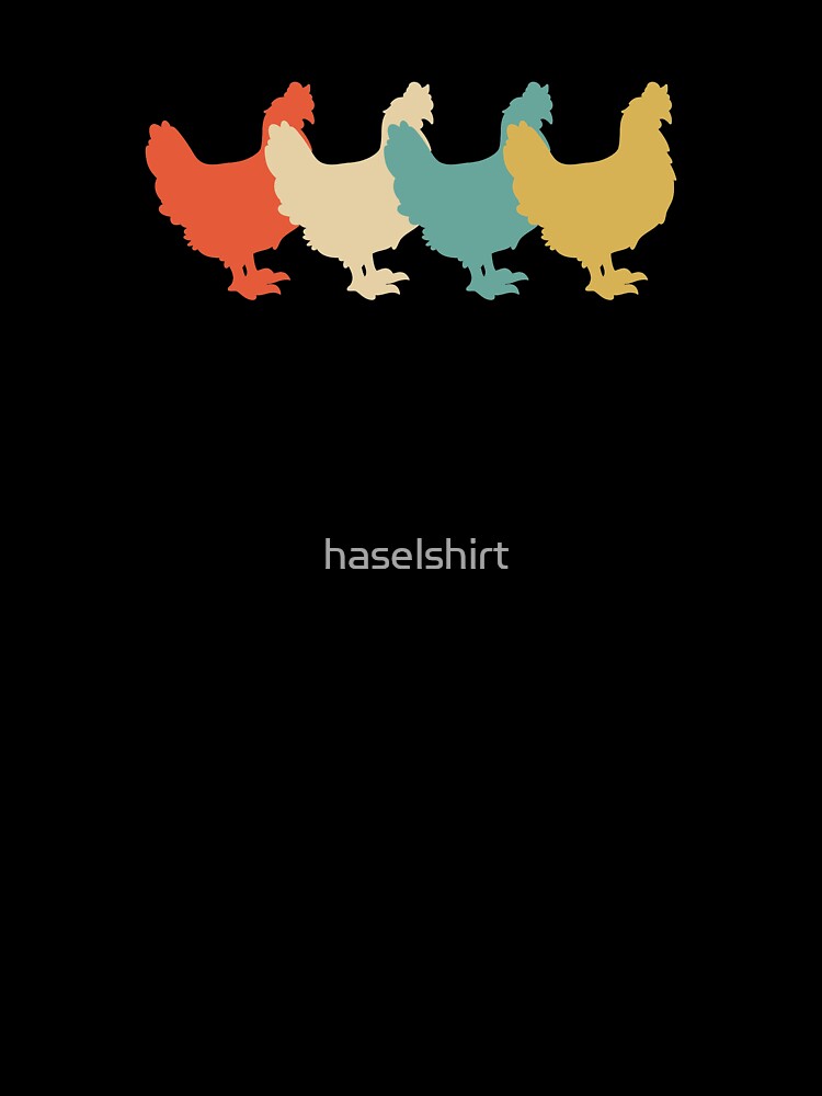 Vintage Chicken Farmer Chicken Farming  Birthday Gift by haselshirt