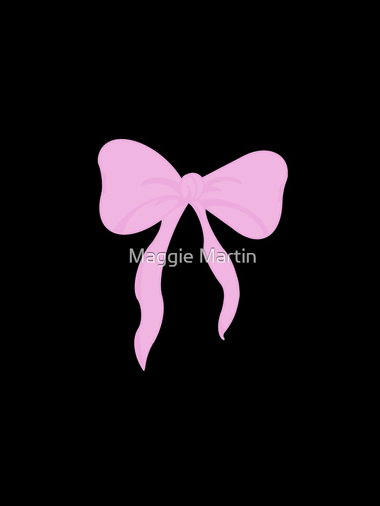 Aesthetic Pink Bow by maggiemartin34