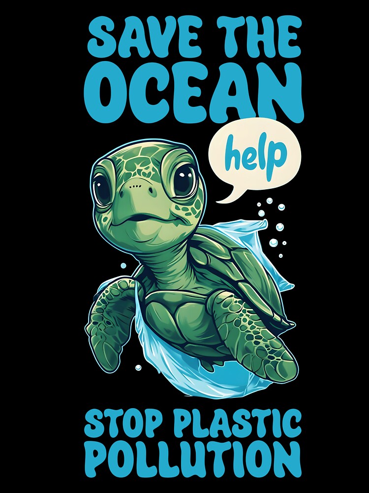 Save the Ocean, Stop Plastic Pollution by Sea Gem