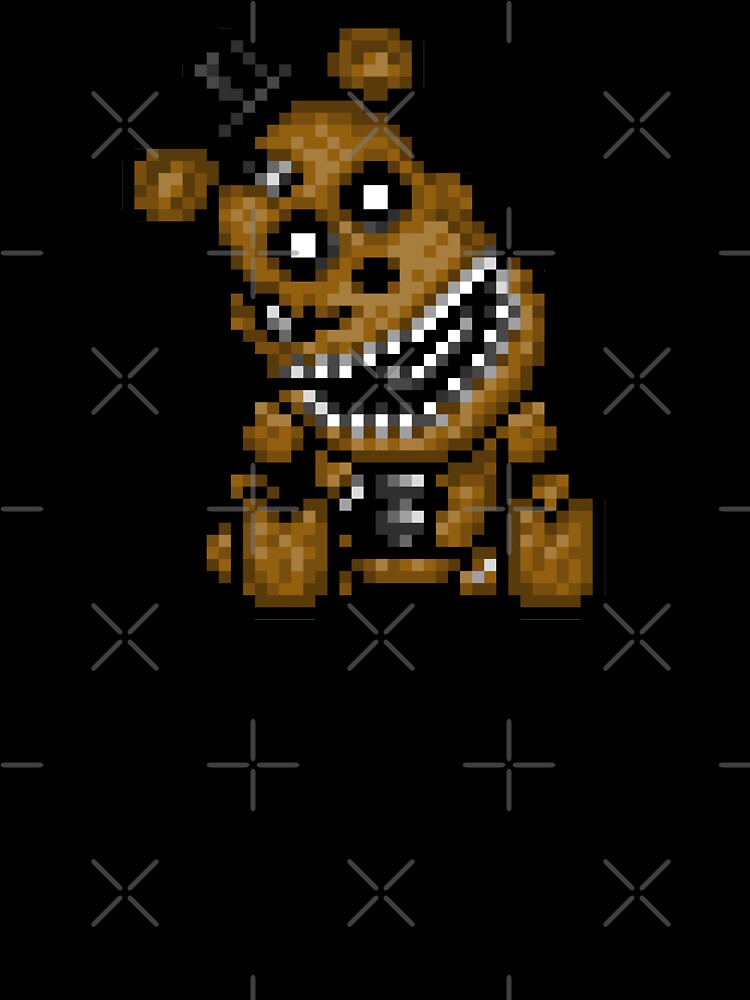 Five Nights at Freddys 4 - Mini Freddy - Pixel art by GEEKsomniac