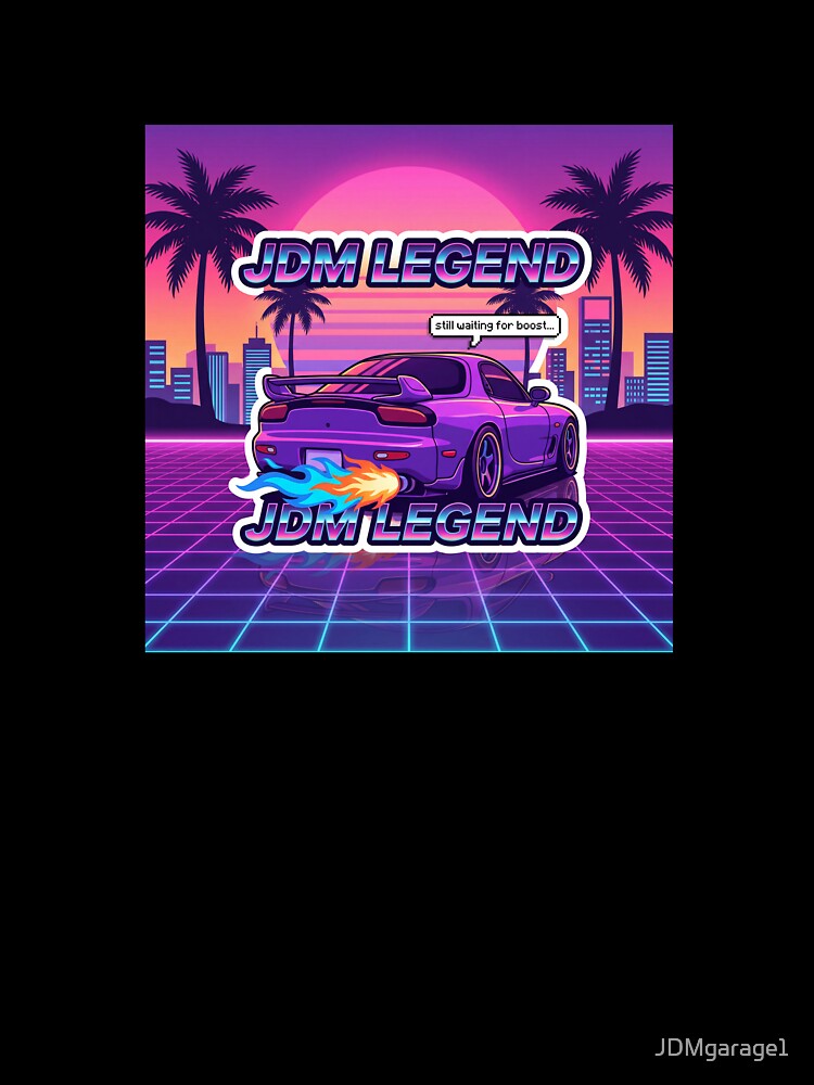 Synthwave JDM Legend RX-7 Sunset Boost by JDMgarage1