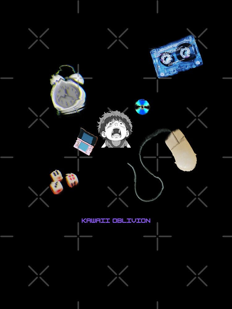 Lost Media Meltdown – Nostalgic Anime Glitch Collage | Kawaii Oblivion by Kawaii Oblivion