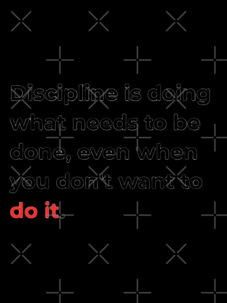 Discipline Equals Freedom HD Sticker – Mental Toughness New Year Gym Quote | 2026 new year resolution and goals by MillionaireGenZ ⭐⭐⭐⭐⭐ (5.0)