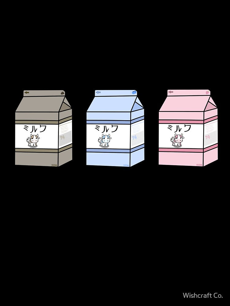 Kawaii Milk Cartons by Wishcraft Co.