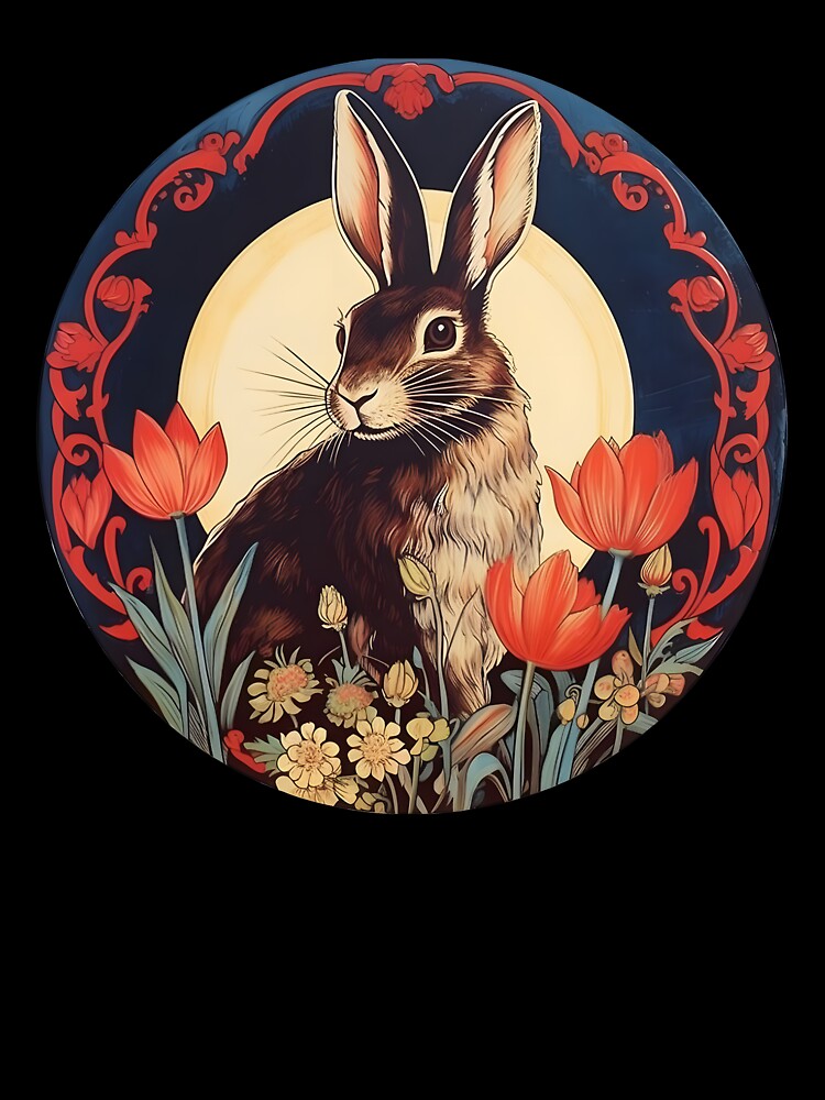 Vintage Cute Rabbit by Michaelajf12