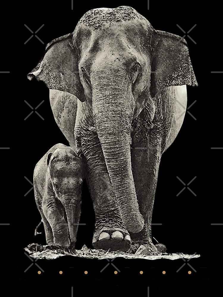 Save The Beautiful Wildlife Elephant by KewaleeTee