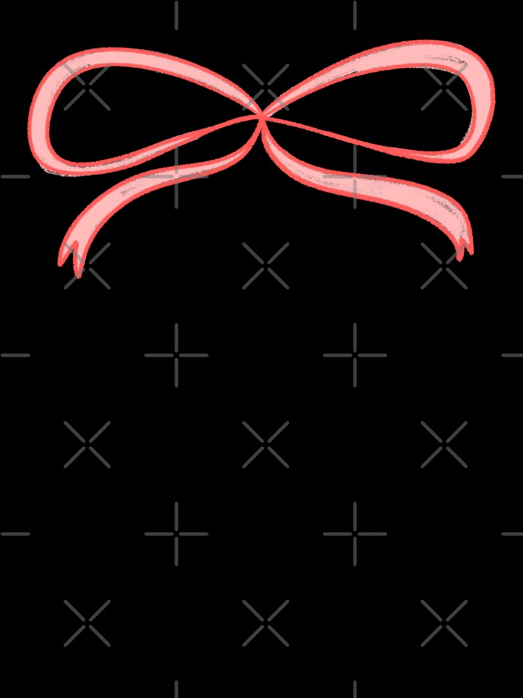 Coquette pink bow by WildSalmonCraft