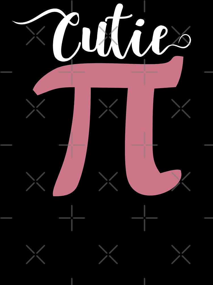 Cutie Pi Symbol Pink Funny Pi Day Math Lover Gift Cute Girls by alenaz