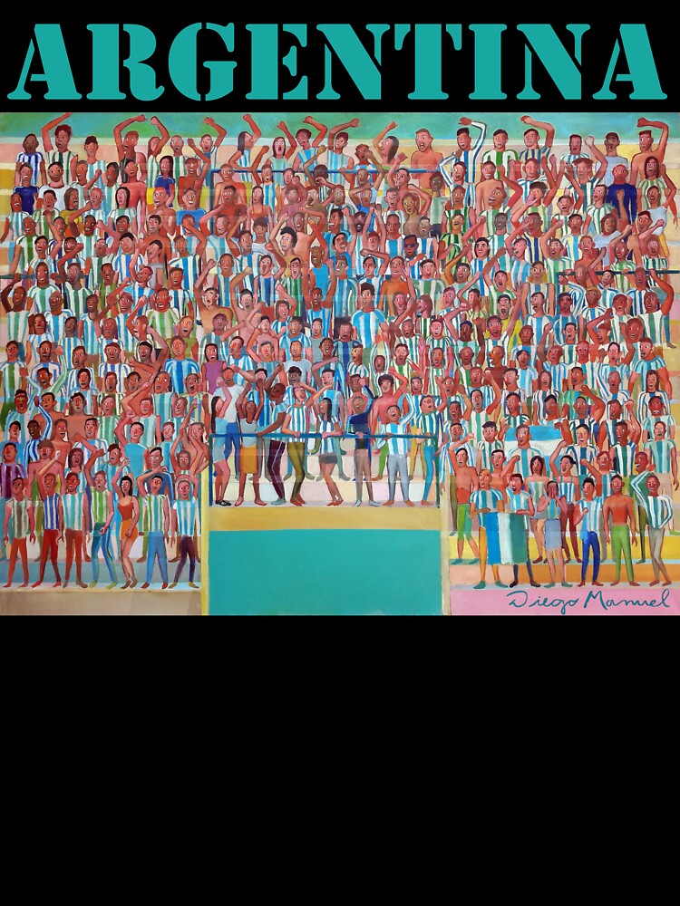 Great Argentine Football Tribune by Diego Manuel Rodriguez
