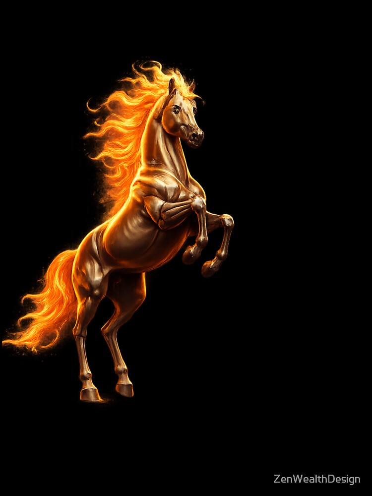 Fire Horse 2026 Design by ZenWealthDesign