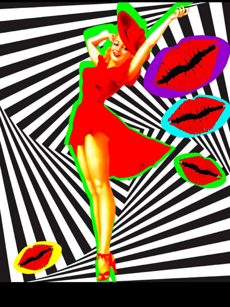 Broadcast Beauty – Surreal Glitch Pop Art by devilsxang3l