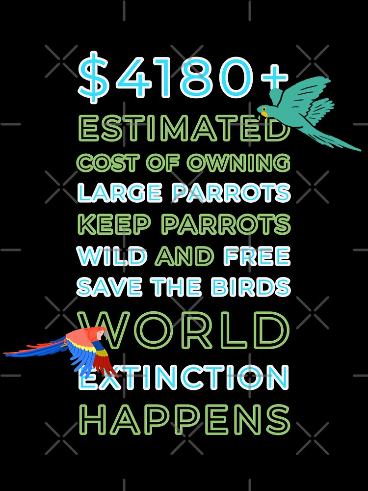 Keep Parrots wild and Free they are headed towards extinction all over the world by TheBruce77