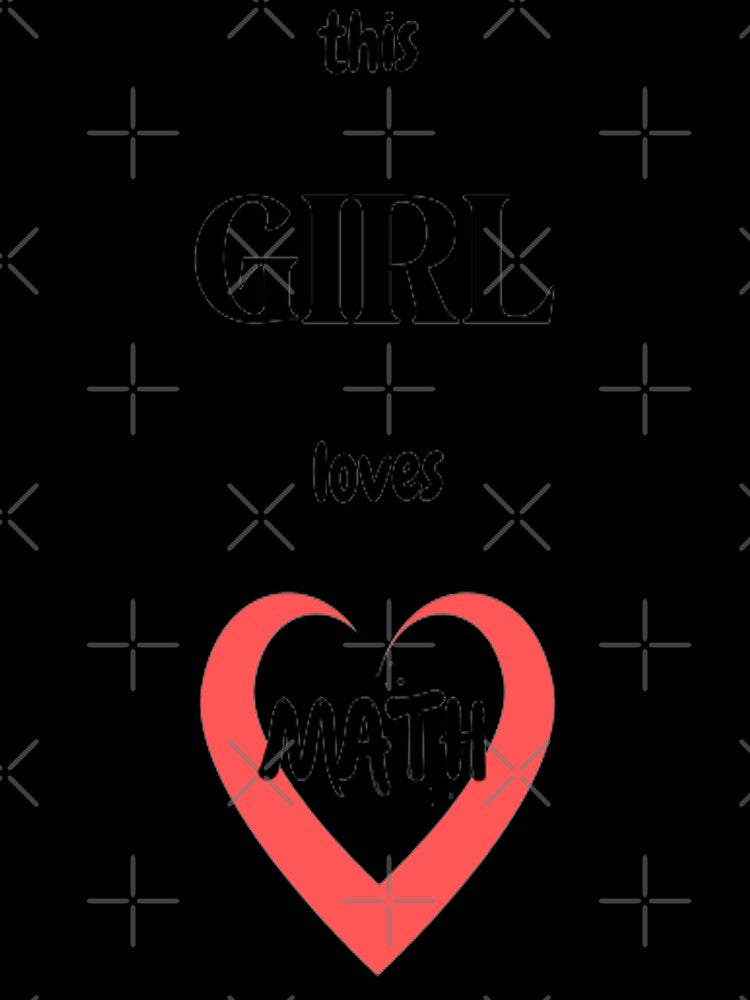 This girl loves math by chamadesigner