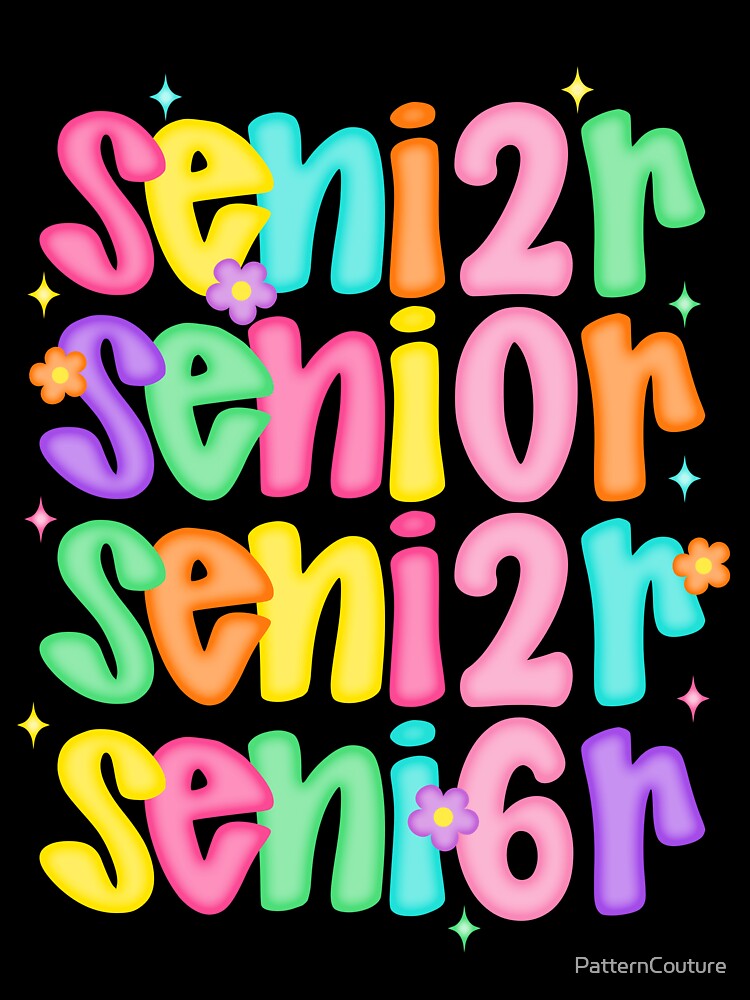 Class of 2026 Groovy Senior Quote by PatternCouture