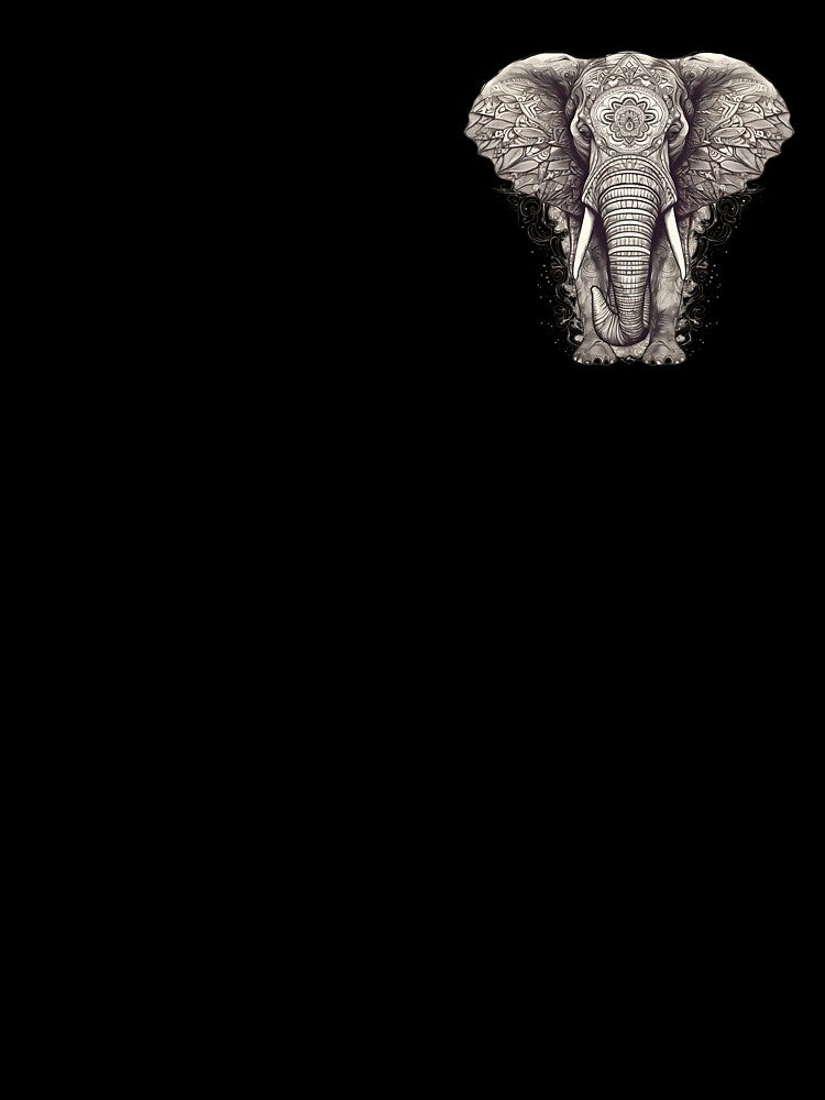 Majestic Elephant Artwork | Wildlife Inspired Design by zenarty design