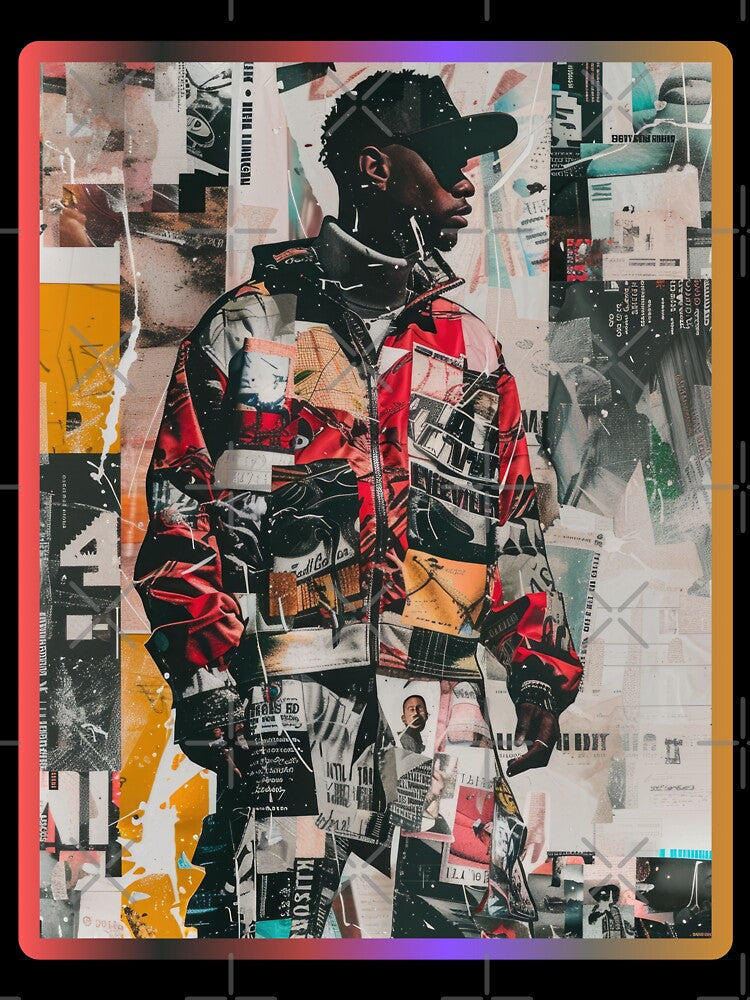 Streetwear Hypebeast Collage Art with Modern Urban Style by ToudouDesign
