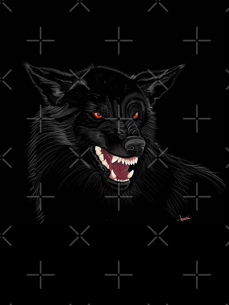 Inner wolf by Hierax Art