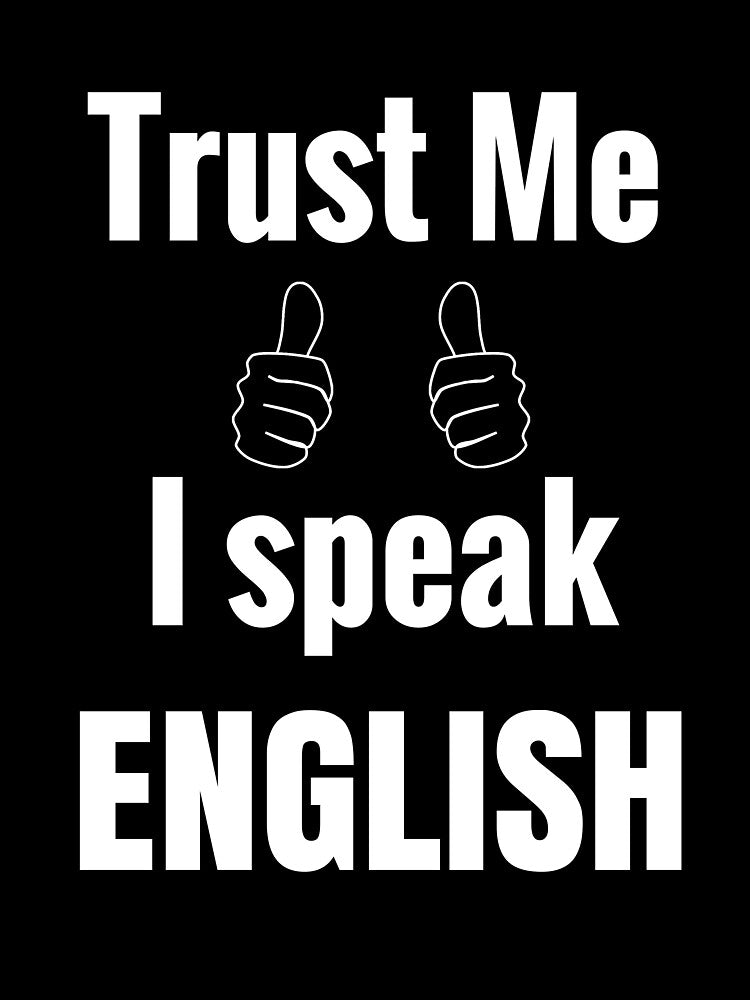 Awesome English Gift Shirt for Men Women Kids by jcorres