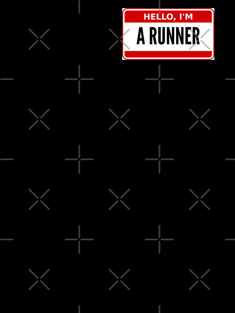 Name Tag Runner by Runner's High