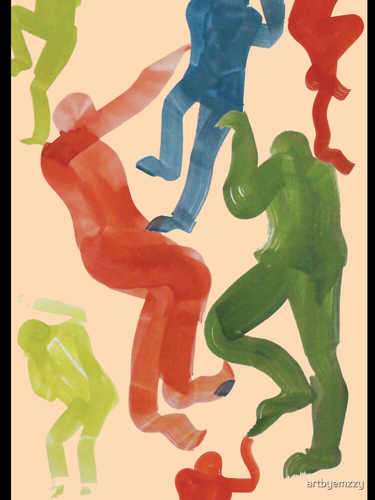 Abstract Climber Painting by artbyemzzy