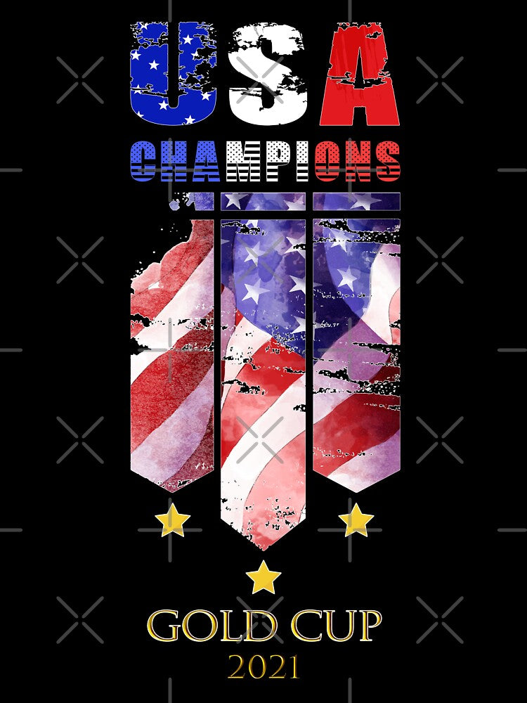 USA Champions Gold Cup 2021 shirt, for men Nations League Champions t-shirt by CoolDesign-AS