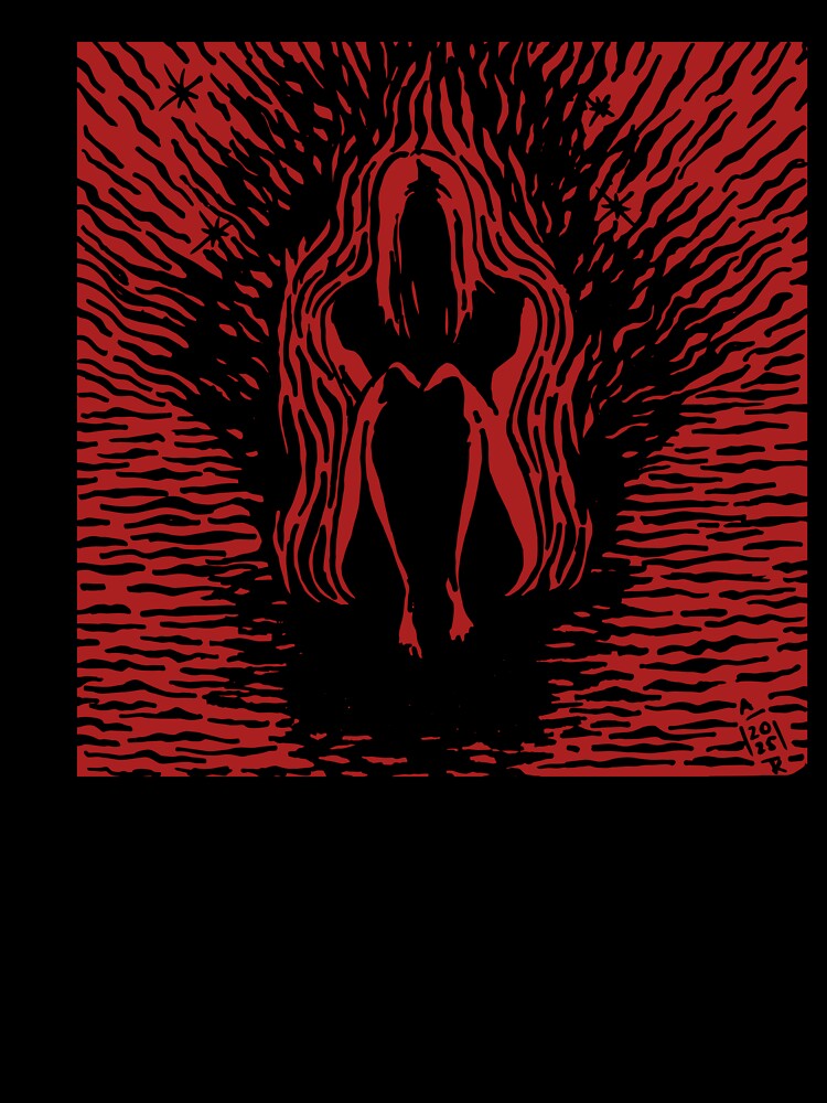 Inner Flame – Symbolic Emotional Illustration by BlackSolarArt
