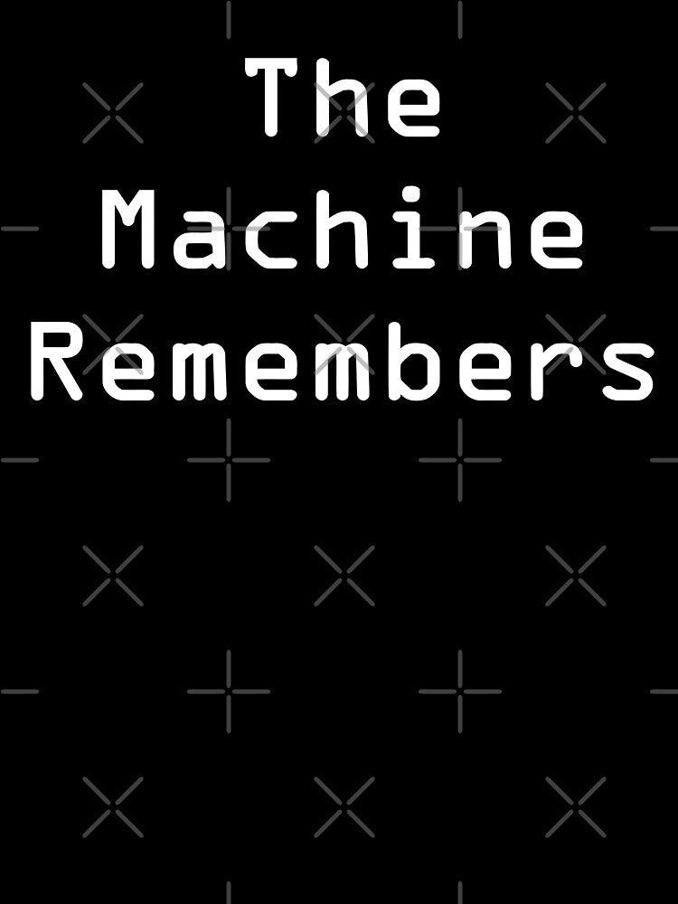 Machine Remembers Anti AI by CyberWindow