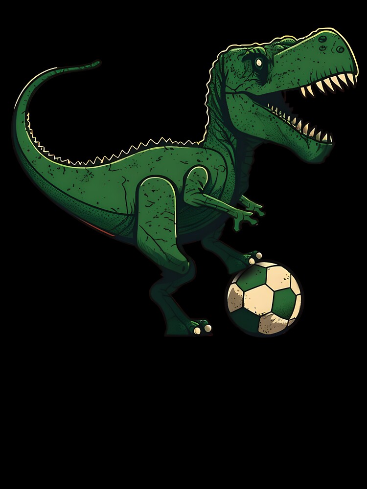 T-Rex Dino Soccer by PatternBestFan