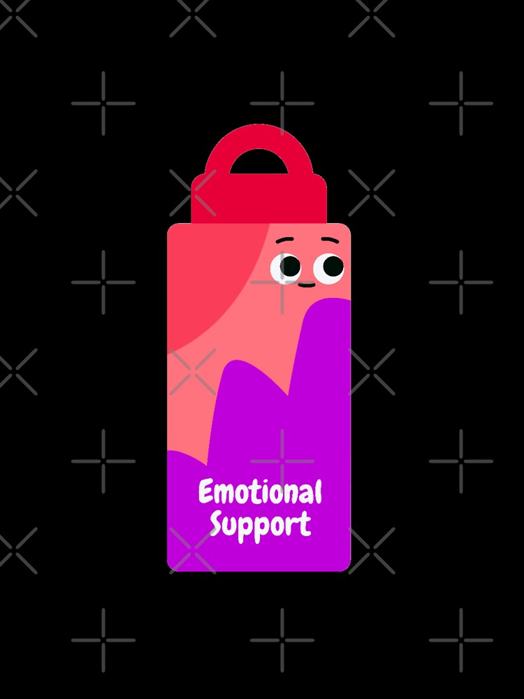 Emotional Support Water Bottle -  Cantaloupe by Deedy  Studio