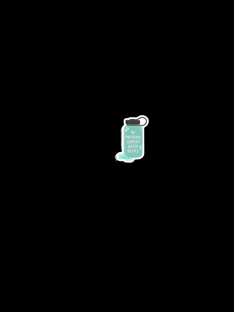 Emotional support bottle Sticker by MechaMystic