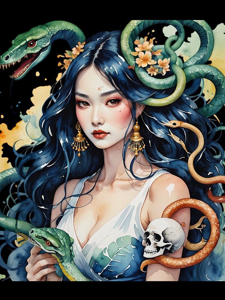 Mystic Serpent Goddess by DaniArtDesign81