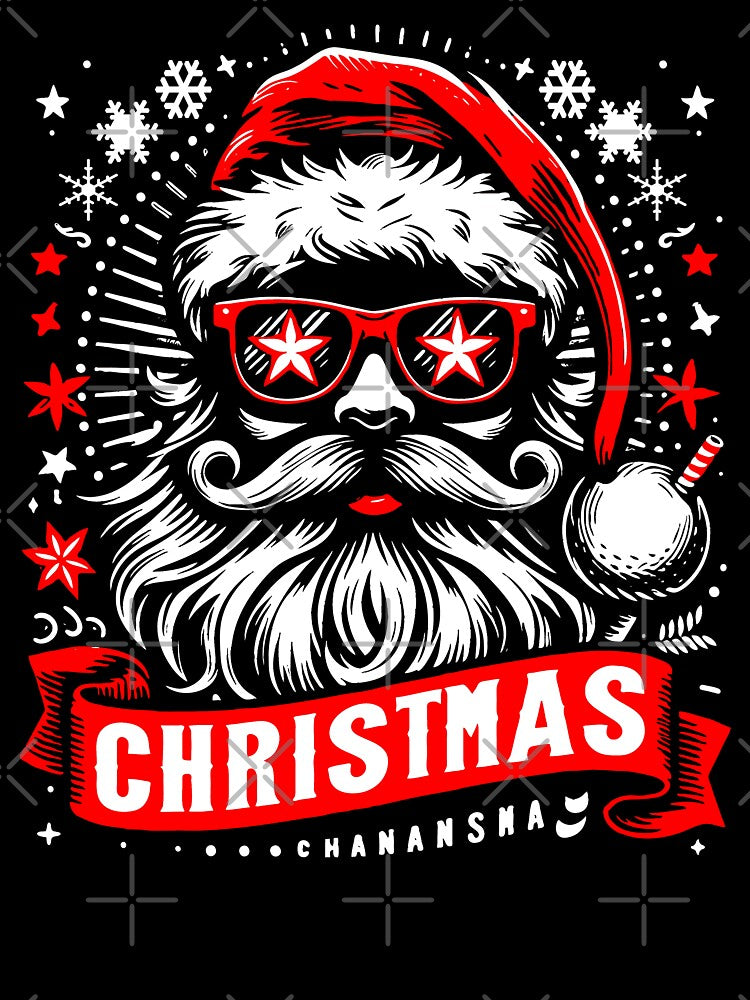 Cute laughing vintage santa by mourad2018