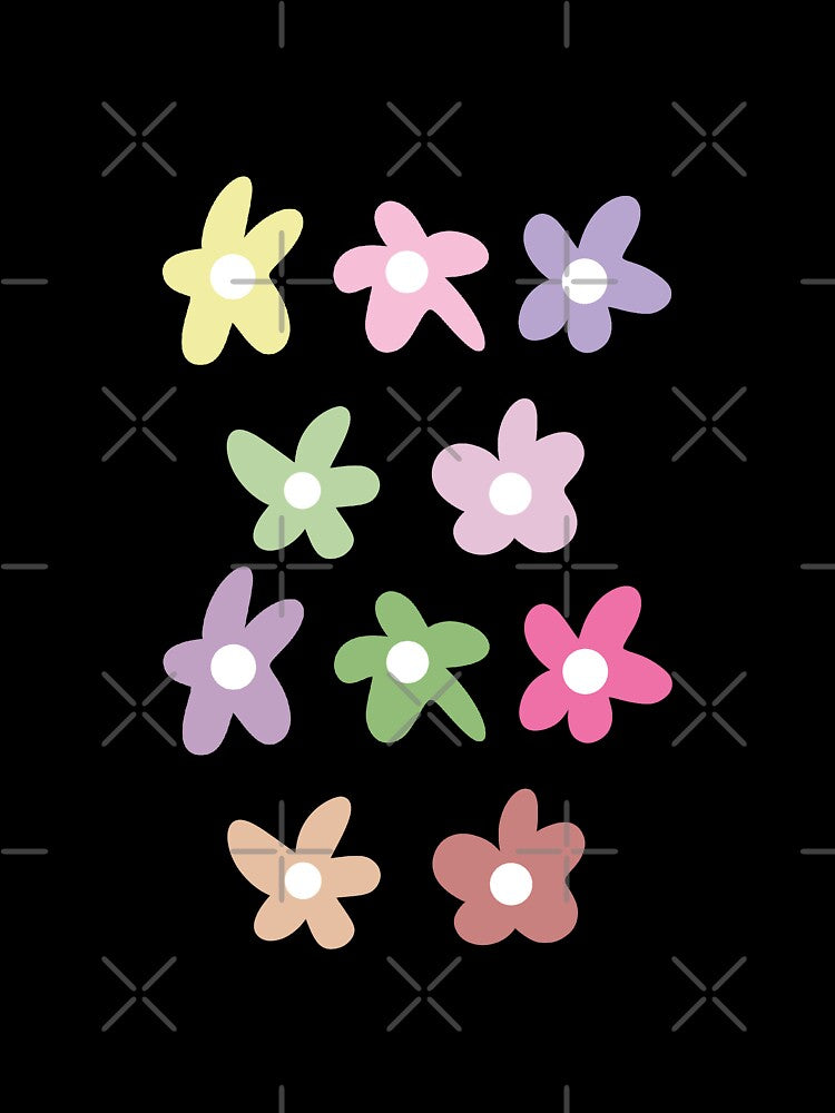 pastel flowers by laylacreates