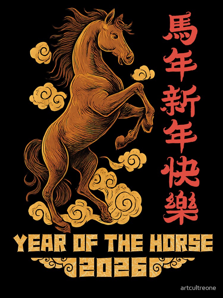 Year Of The Horse 2026 Lunar New Year by artcultreone