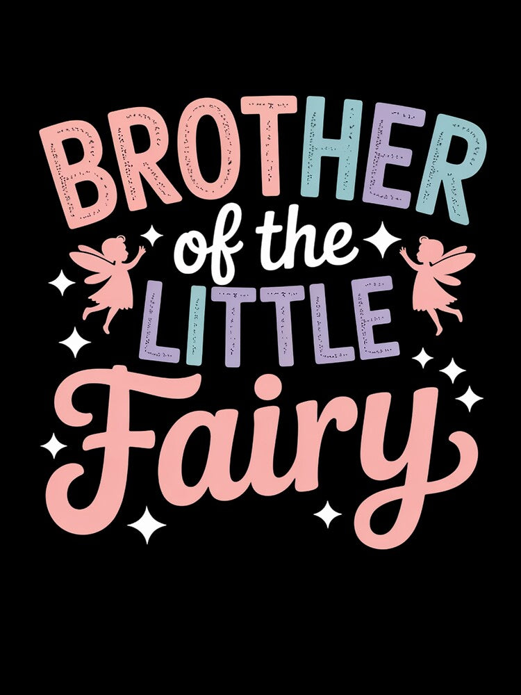Brother Of The Little Fairy First Birthday Girl Family Party by repconomArt