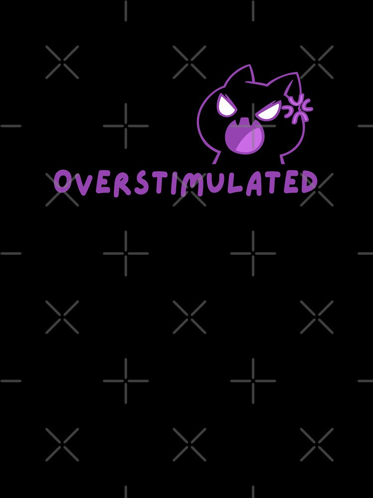 Overstimulated Cat (Purple) by mydoodlesateme