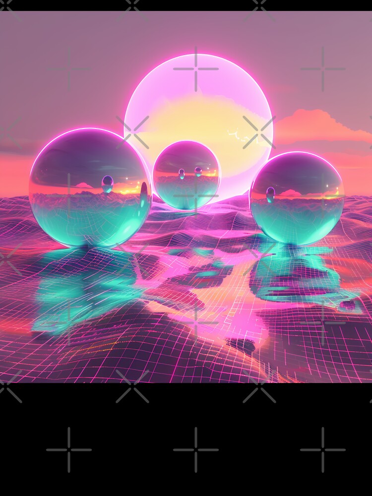 Retro Neon Dream – Vol.9: The Awakening Grid by Mysz533JC