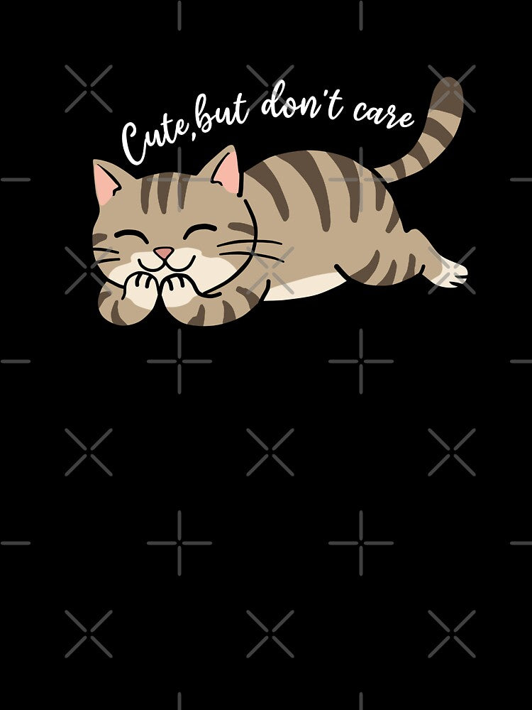 Cute Cat Don't Care Expression by Senthamizh